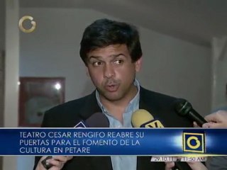 Reinaguran teatro en Petare