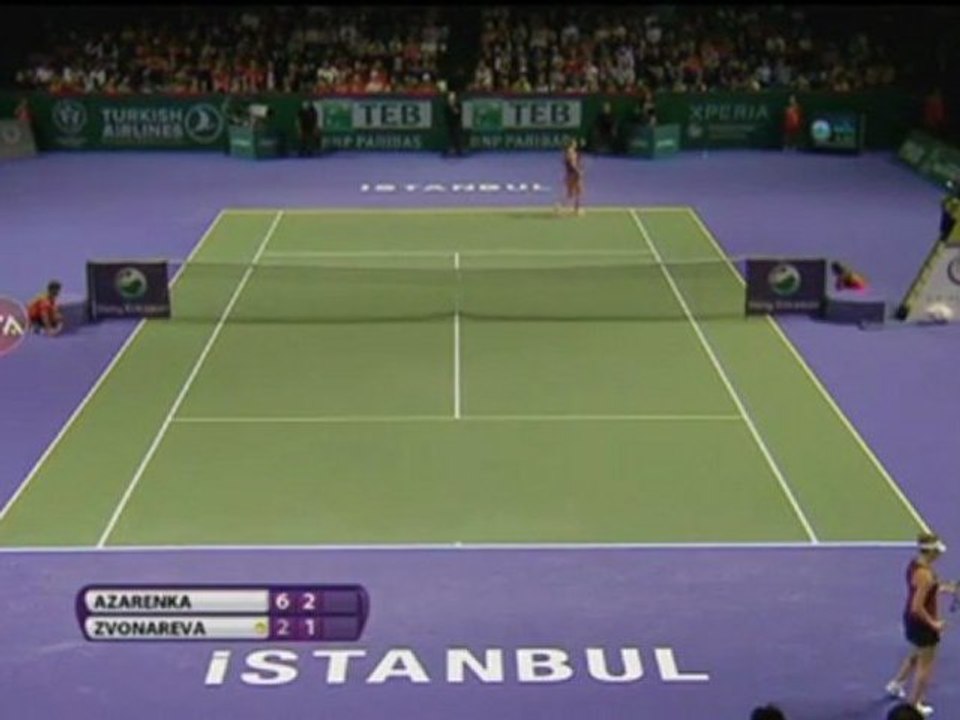 Istanbul - Azarenka erreicht das Finale