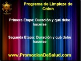 PROGRAMA DE LIMPIEZA Y DESINTOXICACION DE COLON PARTE I (NUTRICION Y SALUD)