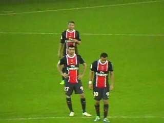 Le penalty réussi de Néné face à caen au Parc des Princes le 29/10/2001