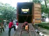 HYDROLICK CAR LOADING BY C L S PACKERS & MOVERS JAMSHEDPUR