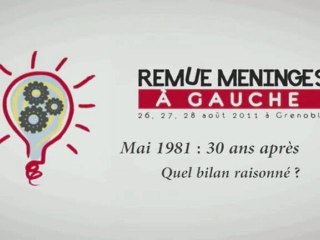 Mai 1981, 30 ans après : quel bilan raisonné ?