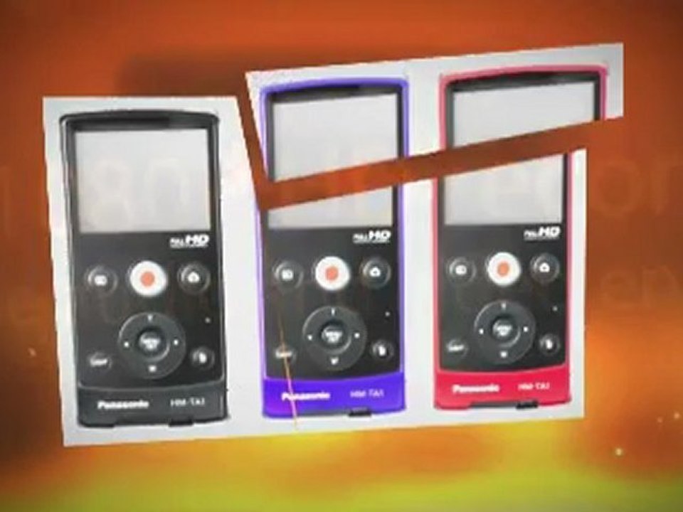 Panasonic TA-1 Ultrathin HD Pocket Camcorder Enabled ...