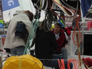 Transat Jacques Vabre : Derniers préparatifs sur les quais du Bassin Paul Vatine