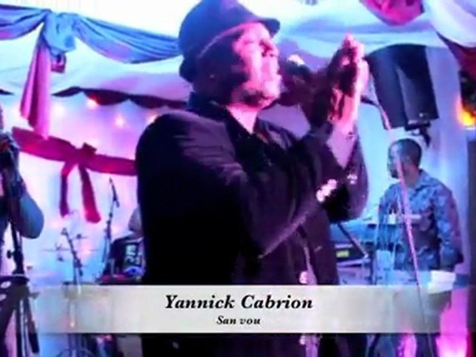 Yannick Cabrion en live au salon mangrove