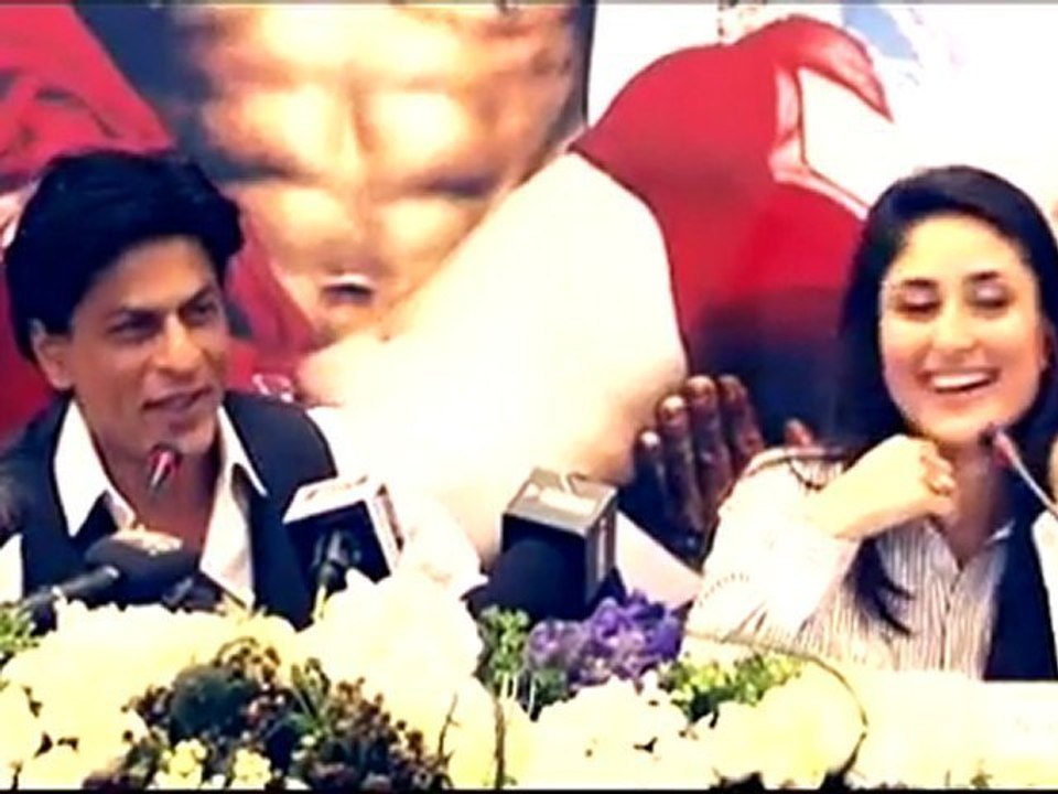 "Ra.One" Press Conference in Dubai - Shahrukh Khan, Arjun Rampal, Kareena Kapoor