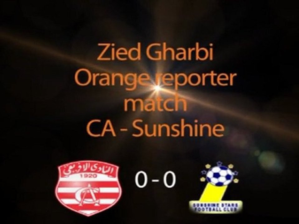 Orange Reporter: CA - Sunshine