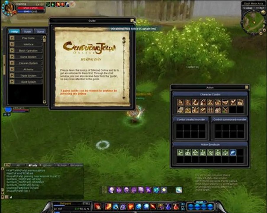 Graining Killed Captain ivy  BP SRO