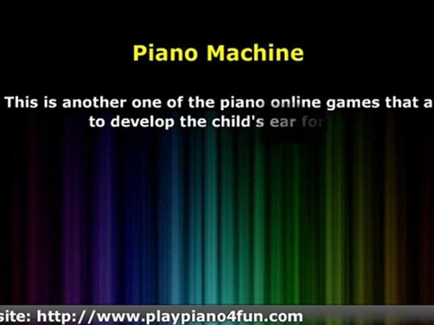 Piano Games Online Video Dailymotion