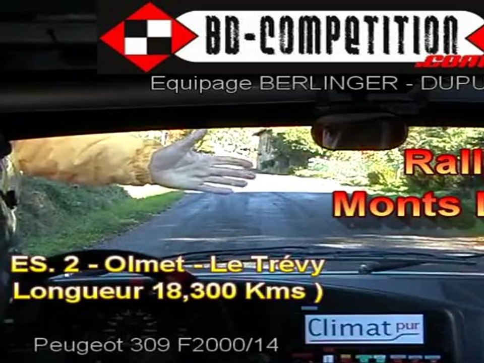 ES2 Rallye des Monts Dome 2011