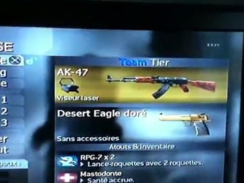 COD 4 toutes les armes lvl 12 ?