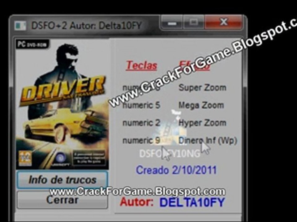 Driver San Francisco Trainer Plus 25 - PC Cheats