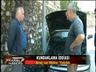 kundaklama iddiası...KANALF