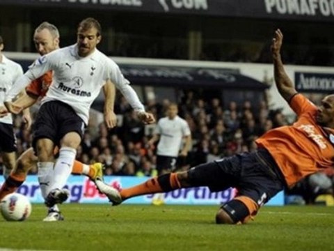 Tottenham 3-1 QPR Bale great-double, Van Der Vaart great-finish
