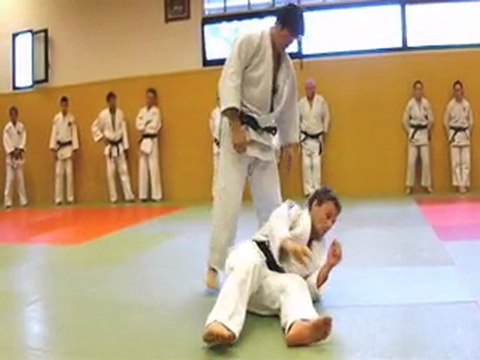 judo - Okuri Ashi Baraï - O Soto Gari-