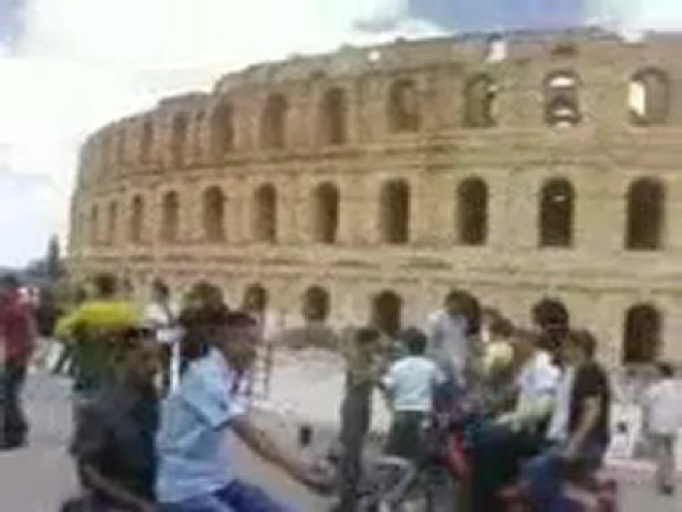 place du Colisée eljem tunisie aid elfitr 2010
