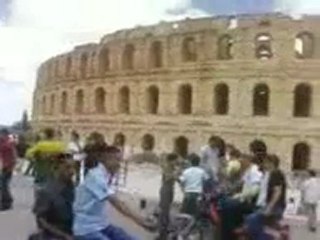 place du Colisée eljem tunisie aid elfitr 2010