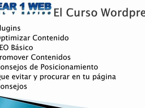 Curso Gratis Como Crear Una Web Fácil y Rapido