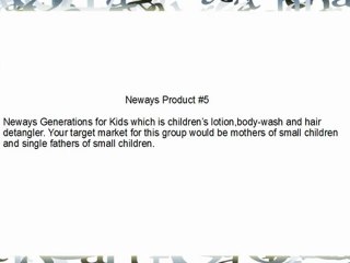 5 Neways Products and Their Target Markets