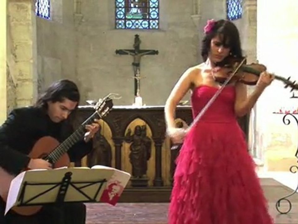 Nightclub 1960, extrait de l'Histoire du Tango d'Astor Piazzolla, violon et guitare.