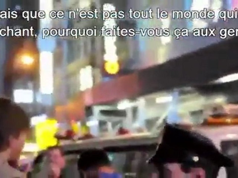OccupyWallStreet  - Sgt Shamar Thomas face à la  tyrannie des policiers