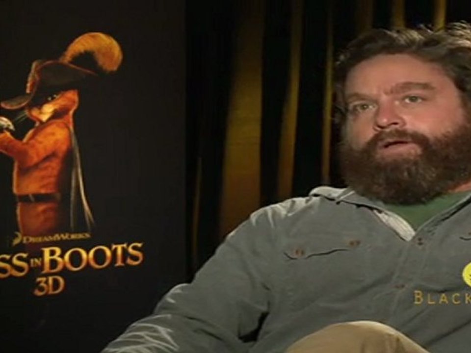 Zach Galifianakis talks 'Puss in Boots' | BlackTree TV