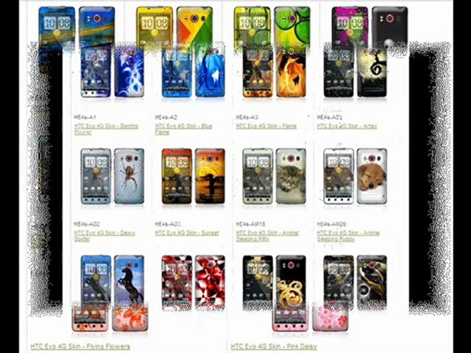 Get HTC EVO 4g shift skin cover at discounted rate through web
