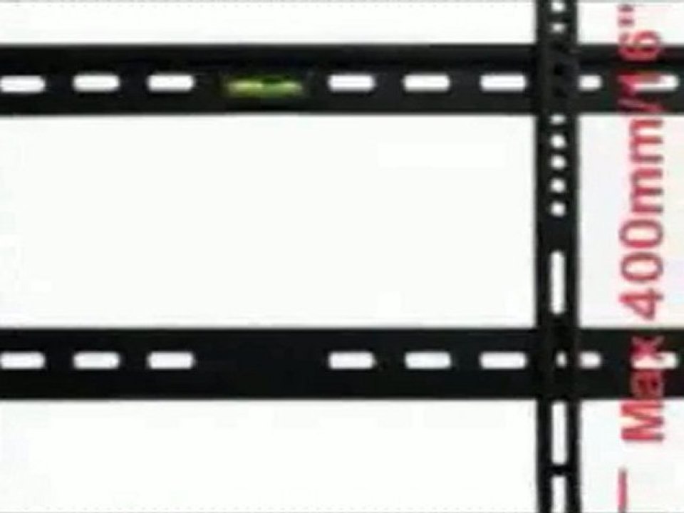 VideoSecu Low Profile TV Wall Mount for Most 32" - 55" Plasma, LCD, LED, HDTV Flat Panel TV, Universal Wall Mounts Bracket