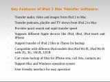 iPad 2 to Mac Transfer : Quickly transfer data from iPad 2 to Mac and vice-versa