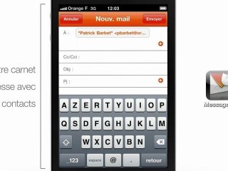 La Messagerie pro sur votre Smartphone