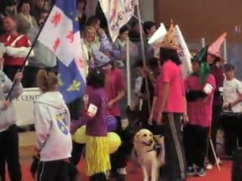 DEFILE FIN CHAMPIONNAT FRANCE JUNIOR AGILITY