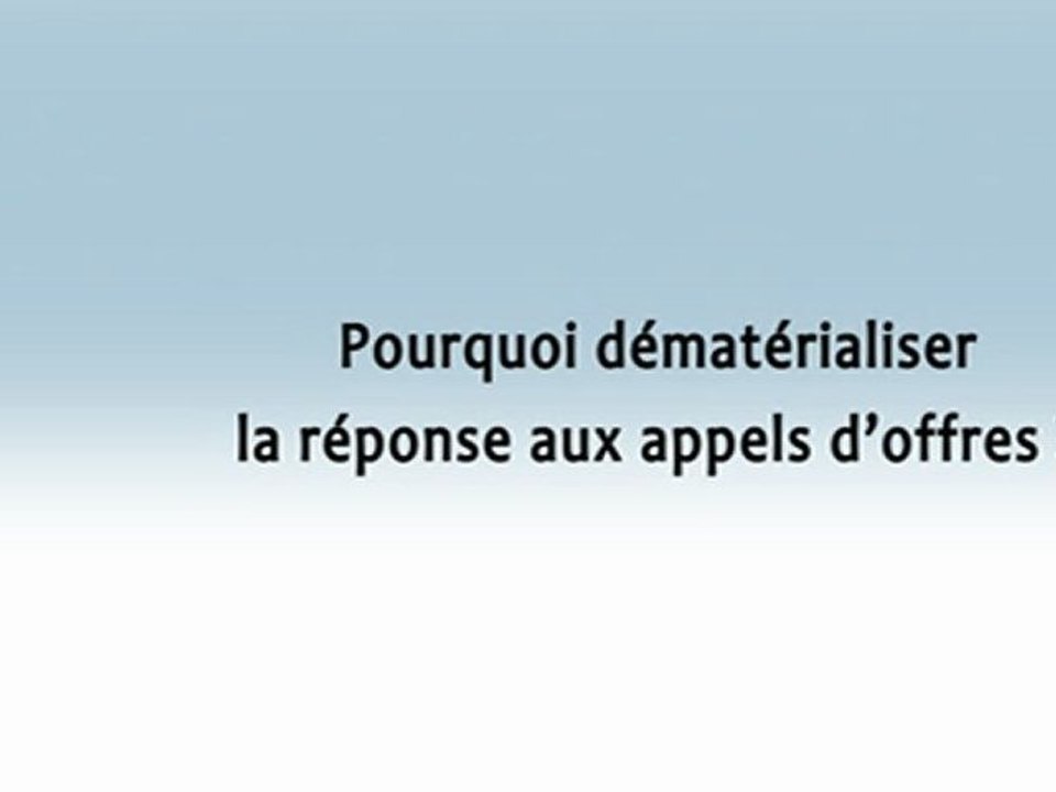 Pourquoi dématérialiser sa réponse aux appels d'offres? Témoignage entrepreneur
