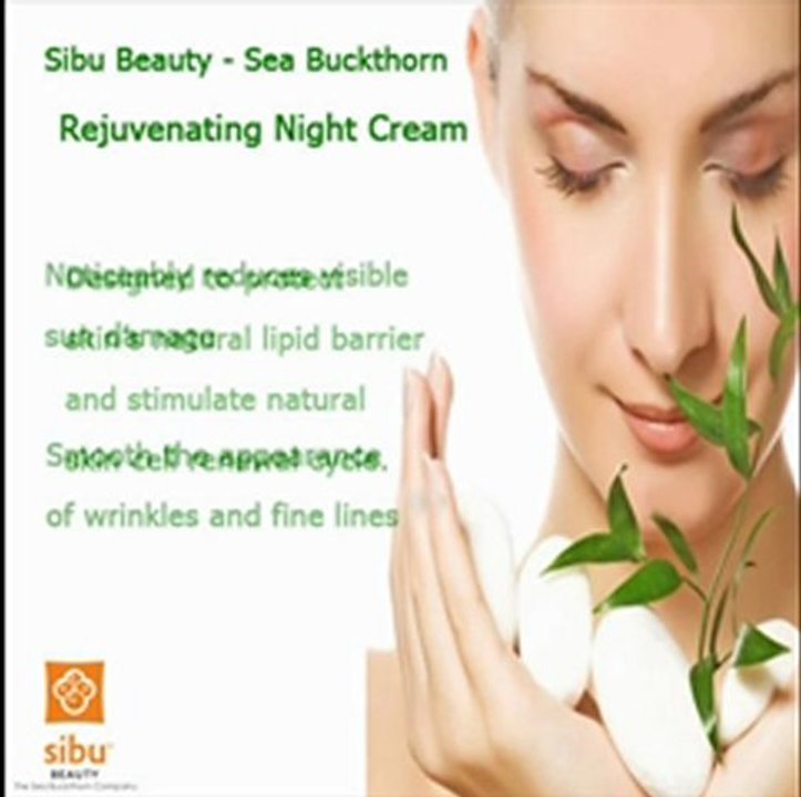 Sea Buckthorn Rejuvenating Night Cream for perfect skin rejuvenation