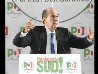 Bersani - Sui licenziamenti il governo accende micce di divisioni sociali