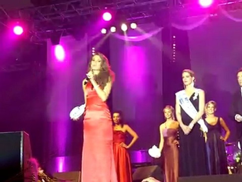 Anaïs Merle élue Miss Picardie 2011 à Beauvais