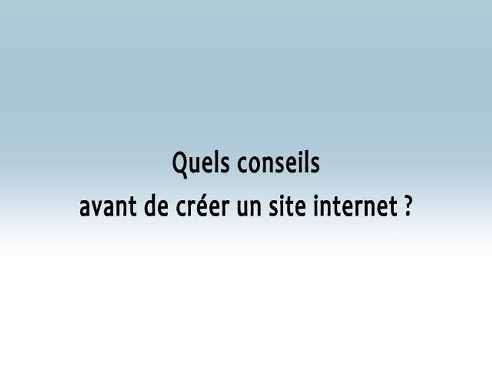 Conseils pour réussir son projet web (1/2)