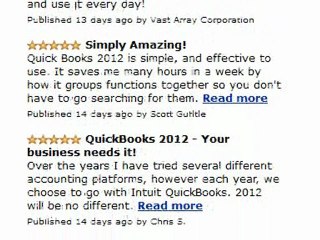 Quickbooks pro 2012 Review