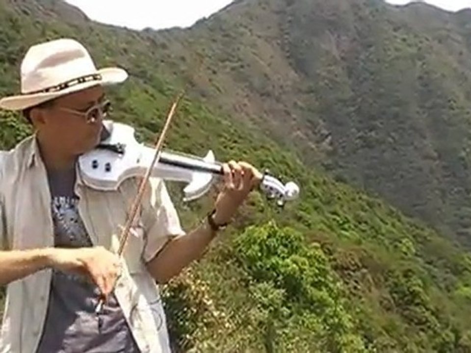 Enya - May It Be violin cover featuring Hong Kong Ma On Shan country park