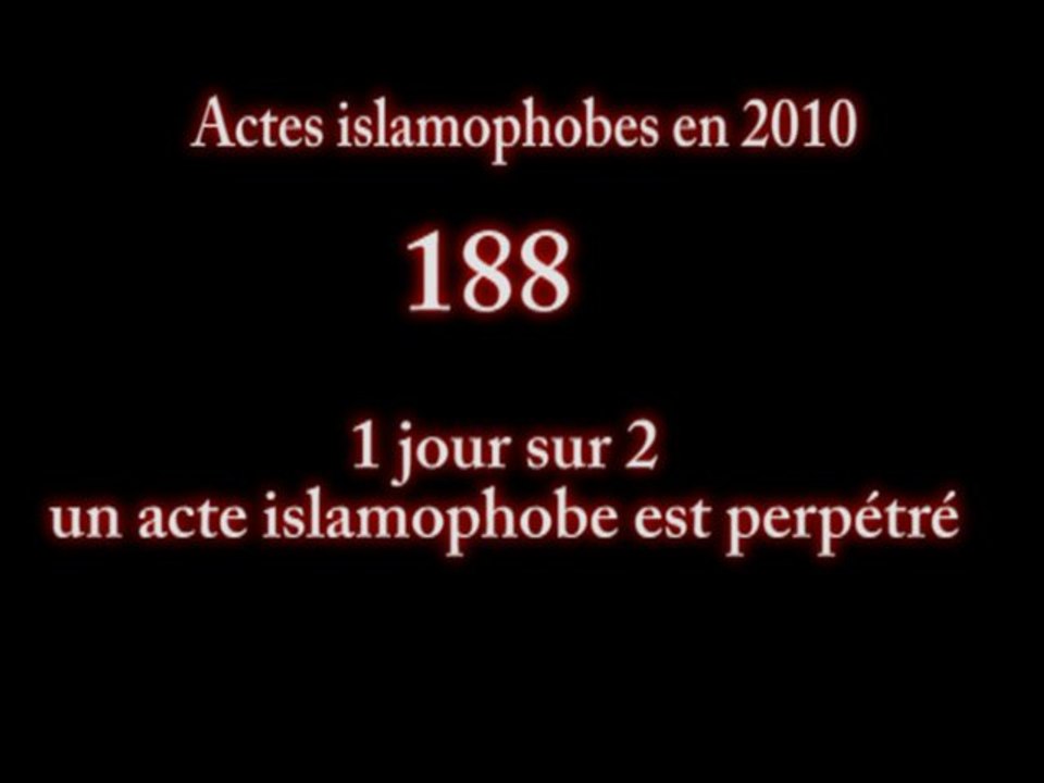 Islamophobie : Etat d'urgence