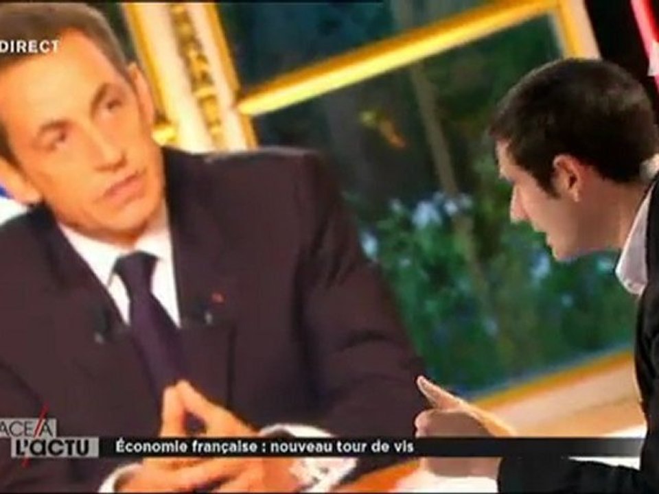 M6 - Face à l'actualité du 30/10/11 avec Benjamin Lancar
