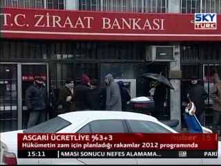 Asgari Ücretliye %3+3 Zam