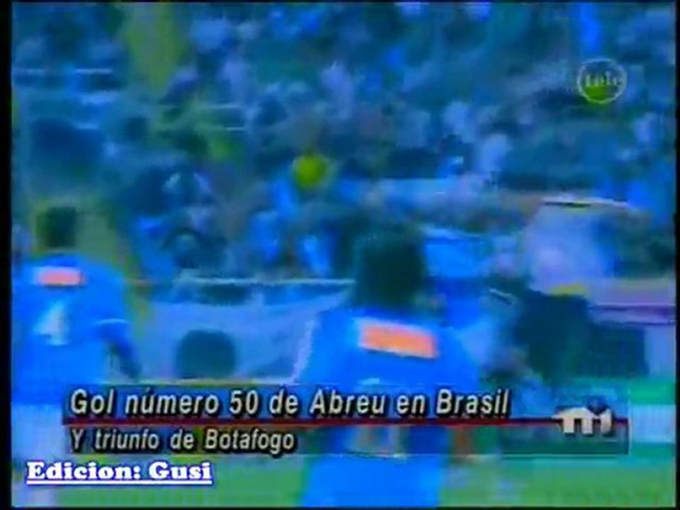 Gol numero 50 de Abreu en Brasil