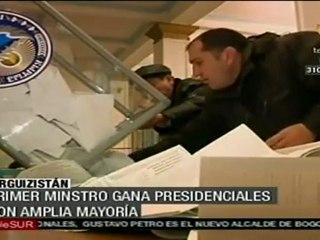 Primer Ministro de Kirguizistán gana Elecciones
