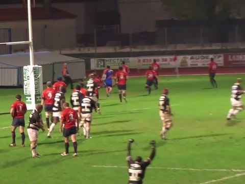 Victoire de l’USC XV samedi à domicile face à Aurillac. Score final 28 à 21 :