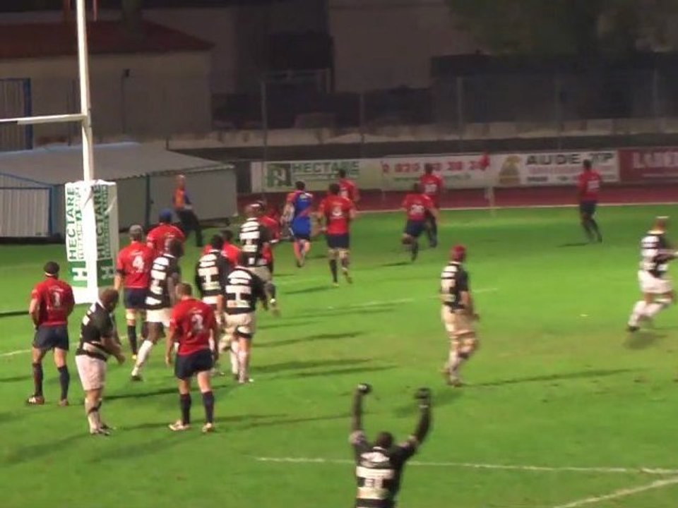 Victoire de l’USC XV samedi  à domicile face à Aurillac. Score final 28 à 21 :