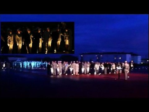 Cérémonie du 27 octobre 2011 pour la remise des galons de la 275ième promotion de Sous Officier de l'ENSOA de St Maixent l'Ecole - Adjudant-chef MORIZUR -