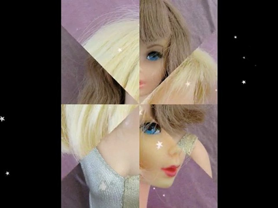 barbie  sur une chanson , la  fille de paille par brigitte bardot 1969