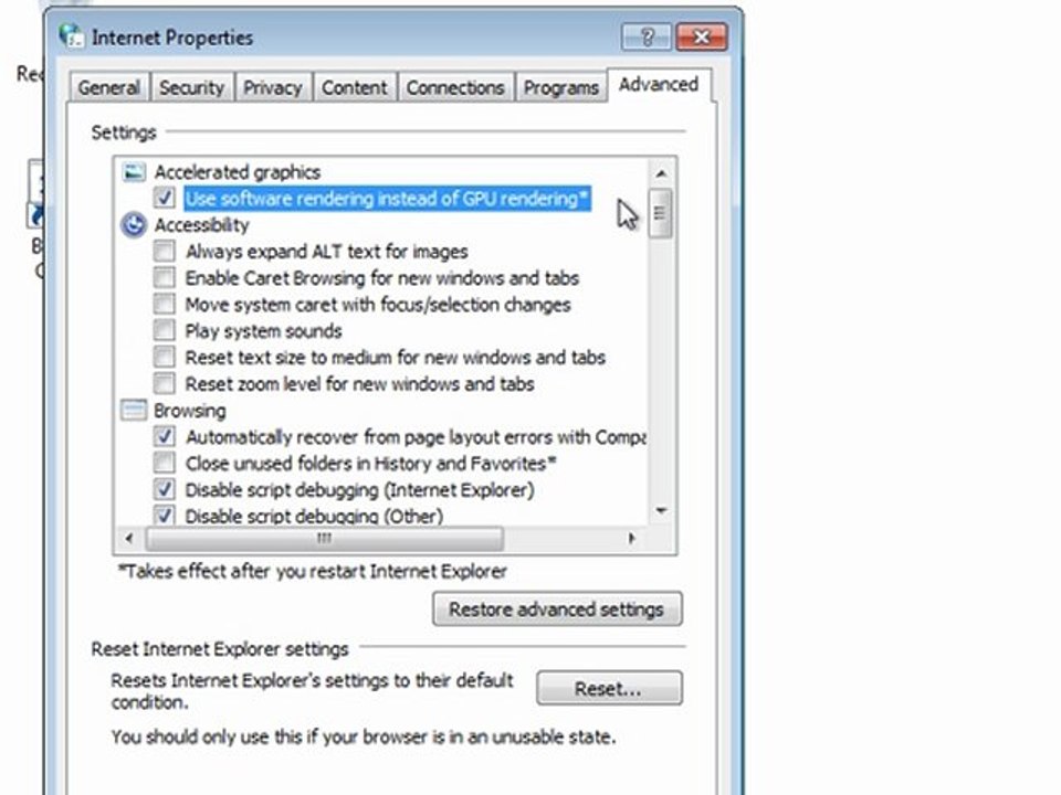 Improve Internet Explorer 9 stability