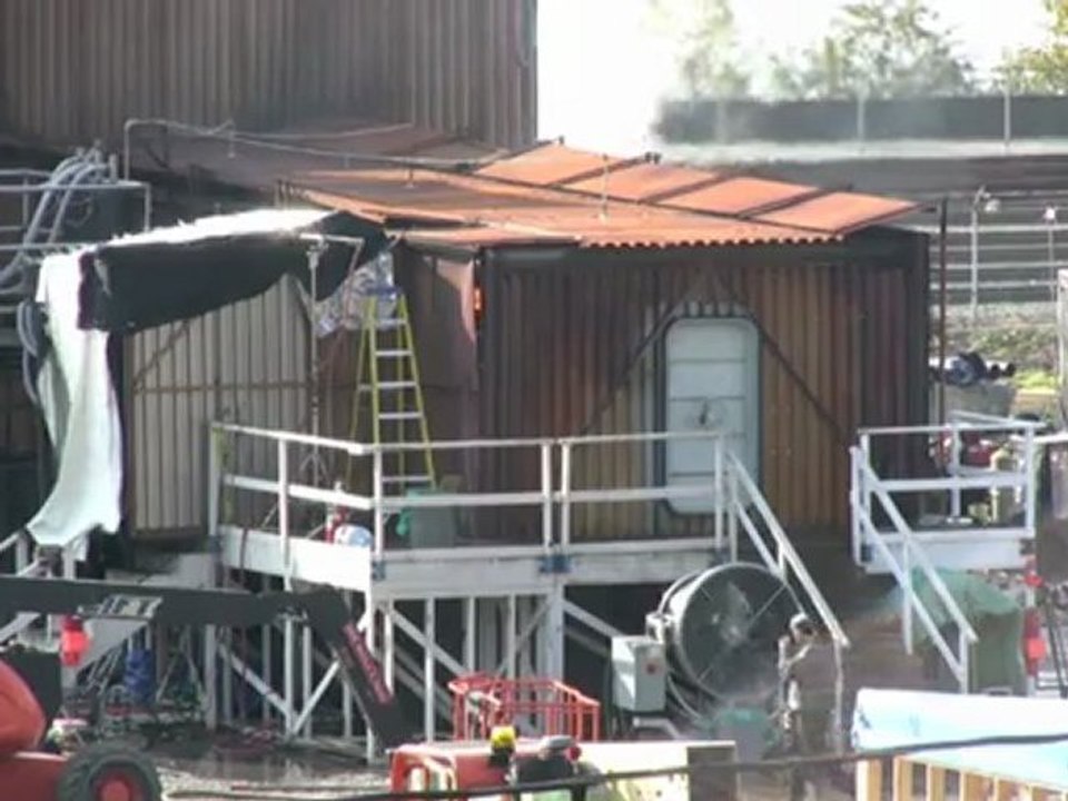 Supermann strampelt sich ab