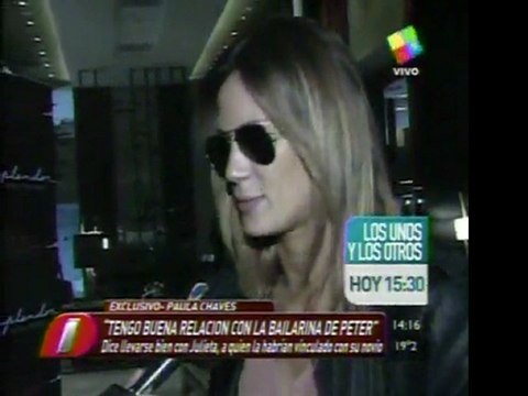 Paula nota en Intrusos - 31 de Octubre 2011